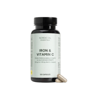 Jern- og C-vitamin-kapsler
